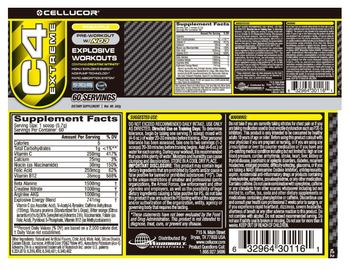 Cellucor C4 Extreme Pineapple - supplement