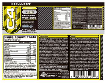 Cellucor C4 Extreme Pineapple - supplement