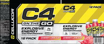 Cellucor C4 On The Go Cherry Limeade - supplement