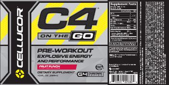 Cellucor C4 On The Go Fruit Punch - supplement