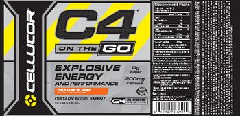 Cellucor C4 On The Go Orange Burst - supplement