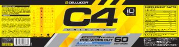 Cellucor C4 Original Icy Blue Razz - supplement