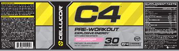 Cellucor C4 Pink Lemonade - supplement