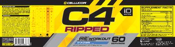 Cellucor C4 Ripped Icy Blue Razz - supplement