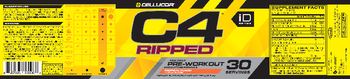 Cellucor C4 Ripped Tropical Punch - supplement