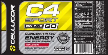 Cellucor C4 Sport On The Go Fruit Punch - supplement