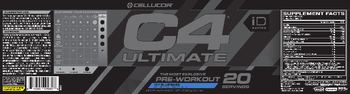 Cellucor C4 Ultimate Icy Blue Razz - supplement