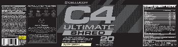 Cellucor C4 Ultimate Shred Gummy Candy - supplement