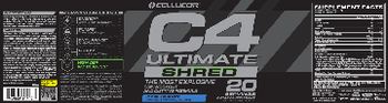 Cellucor C4 Ultimate Shred Icy Blue Razz - supplement