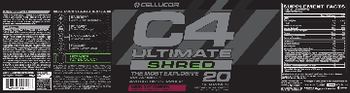 Cellucor C4 Ultimate Shred Midnight Cherry - supplement