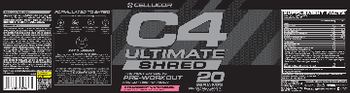 Cellucor C4 Ultimate Shred Strawberry Watermelon - supplement