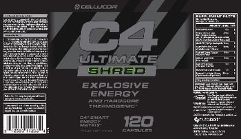 Cellucor C4 Ultimate Shred - supplement