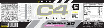 Cellucor C4 Zero Pink Lemonade - supplement
