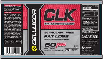 Cellucor CLK With Slimpro Technology Raspberry Flavored Softgels - 