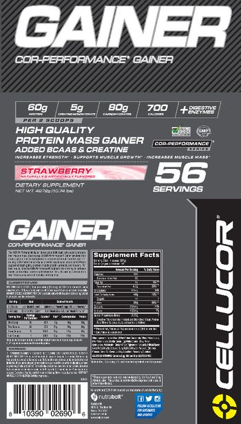 Cellucor COR-Performance Gainer Strawberry - supplement