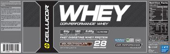 Cellucor COR-Performance Whey Molten Chocolate - 