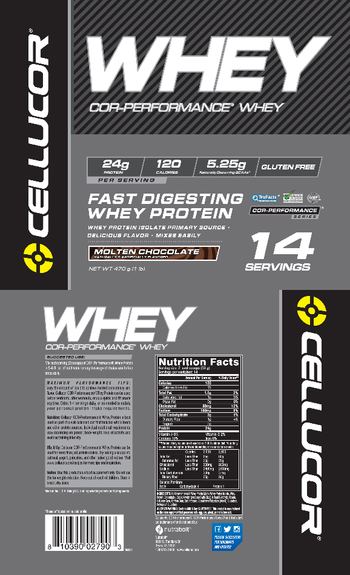 Cellucor COR-Performance Whey Molten Chocolate - supplement