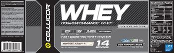 Cellucor COR-Performance Whey Whipped Vanilla - 