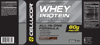 Cellucor COR-Sport Whey Protein Chocolate - supplement