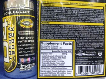 Cellucor D4 Thermal Shock - supplement