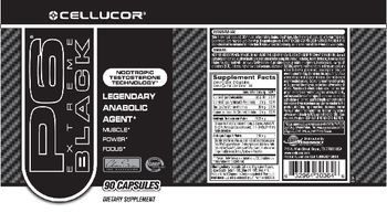 Cellucor P6 Extreme Black - supplement