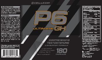 Cellucor P6 Ultimate GH - supplement