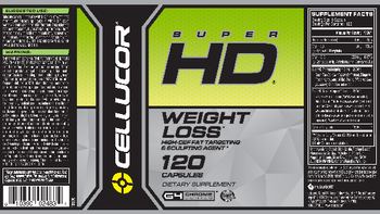 Cellucor Super HD Capsules - supplement