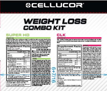 Cellucor Weight Loss Combo Kit Super HD - 