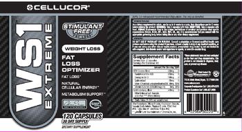 Cellucor WS1 Extreme - supplement