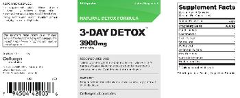 Cellusyn Laboratories 3-Day Detox - supplement