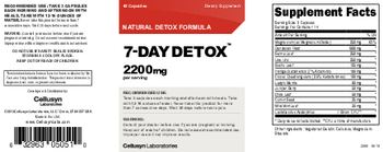 Cellusyn Laboratories 7-Day Detox - supplement