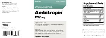 Cellusyn Laboratories Ambitropin 1200 mg - supplement