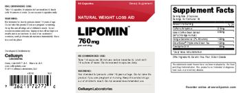 Cellusyn Laboratories Lipomin - supplement