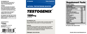 Cellusyn Laboratories Testogenix - supplement