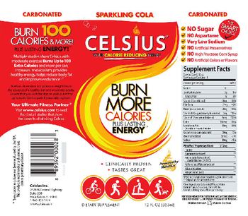 Celsius Celsius Sparkling Cola - supplement