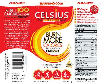 Celsius Celsius Sparkling Cola - supplement