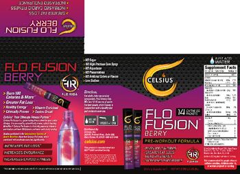 Celsius Flo Fusion Berry - 