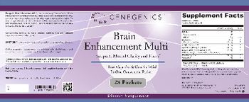 Cenegenics Brain Enhancement Multi - supplement