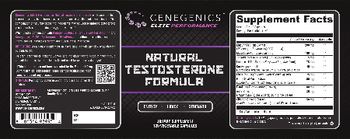 Cenegenics Natural Testosterone Formula - 