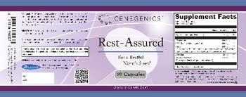 Cenegenics Rest-Assured - supplement