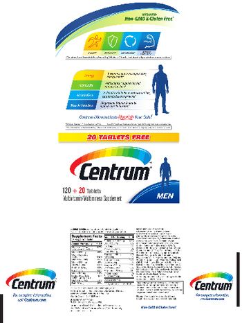 Centrum Centrum Men - multivitamin multimineral supplement