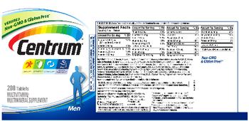 Centrum Centrum Men - multivitamin multimineral supplement