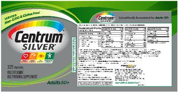 Centrum Centrum Silver Adults 50+ - multivitamin multimineral supplement