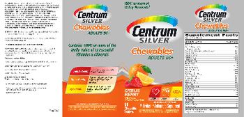 Centrum Silver Centrum Silver Chewables Adults 50+ Citrus Berry - multivitamin multimineral supplement