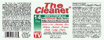 Century Systems The Cleaner Men's Formula - supplement