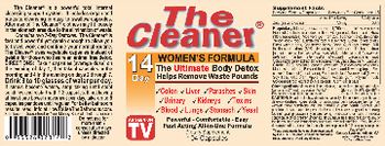 Century Systems The Cleaner Women's Formula - supplement