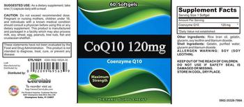 Cetrolabs CoQ10 120 mg - supplement