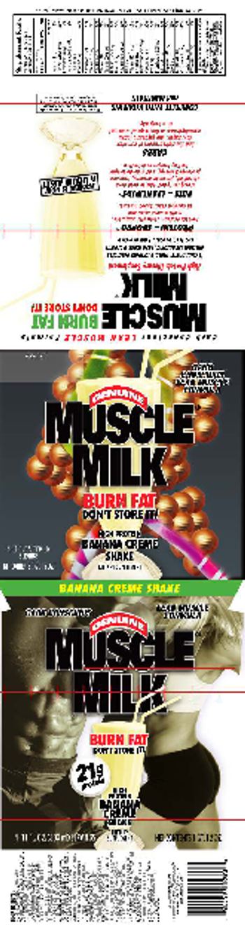 ChampBev Muscle Milk Banana Creme Shake - supplement