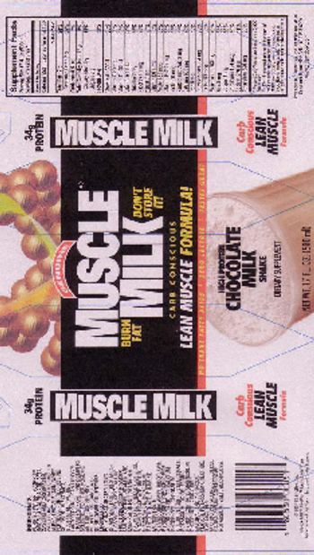 ChampBev Muscle Milk Chocolate Milk Shake - supplement