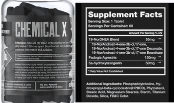 Chaos And Pain Chemical X - supplement